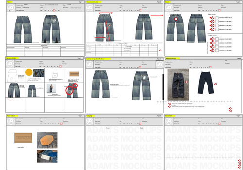 Dropx Supply - (100 Pcs Cotton - Pants)