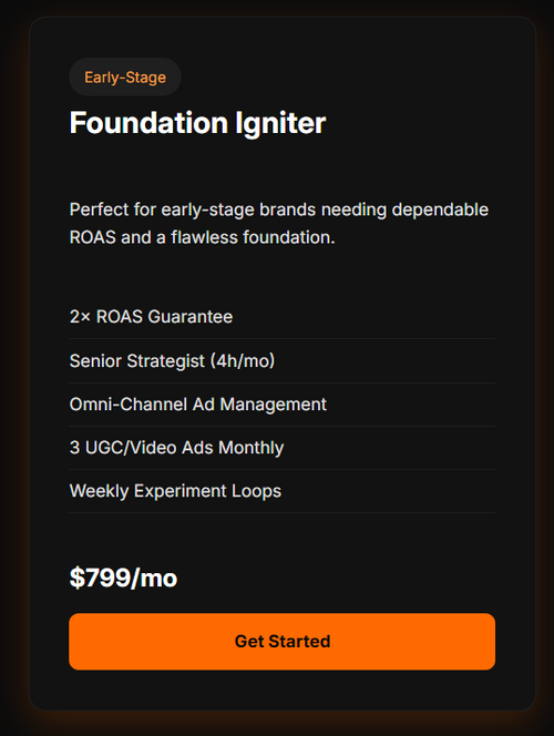 Foundation Igniter